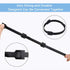 60 PCS 6 Inches Reusable Cable Ties, Adjustable Cord Straps for Wire Organizer and Cable Management - Black