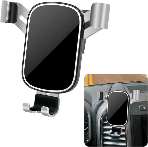 LUNQIN Car Phone Holder for Ford F-150 2015-2020, Best Cell Phones Mount, Mobile Cradle Charging Navigation Bracket