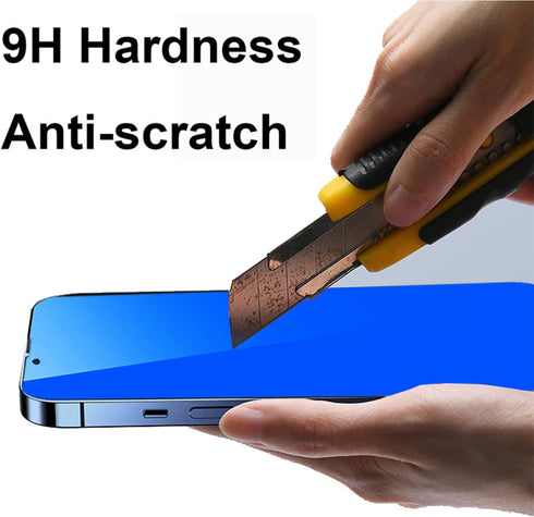 2 Piece Privacy Tempered Glass for iPhone XR/iPhone 11 - 6.1 Inch, Anti-blue, Anti-Spy Screen Protector