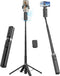 AOCHUAN Face Tracking Tripod for iPhone & Android,57'' Expandable 360 Rotation Selfie Stick