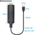 REVOTECH PoE to USB C Adapter Converter, Convert POE to Output 5V/2.4A Type-C with Ethernet, Plug and Play (P2C5V)