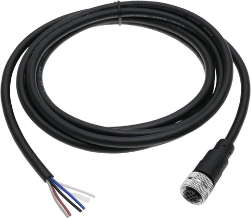 5 Pin M12 Sensor Connector Straight Aviation Cable Female to Female Waterproof Electrical Cable for Automation Control