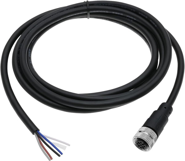 5 Pin M12 Sensor Connector Straight Aviation Cable Female to Female Waterproof Electrical Cable for Automation Control