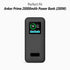 Geiomoo 20000mah, Silicone Case for Anker Prime Power Bank Soft Flexible Scratch Resistant Protective Cover (Black)