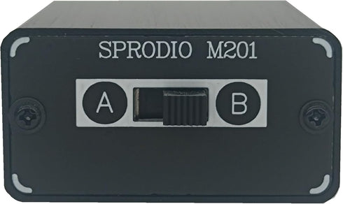2 Way in-line 3.5mm Audio Switch Box A/B Selector Switcher for 1/8" Microphone TRRS