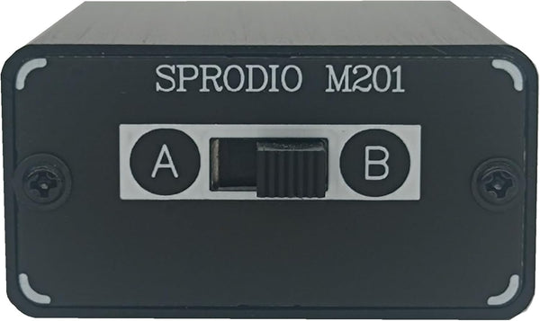 2 Way in-line 3.5mm Audio Switch Box A/B Selector Switcher for 1/8" Microphone TRRS