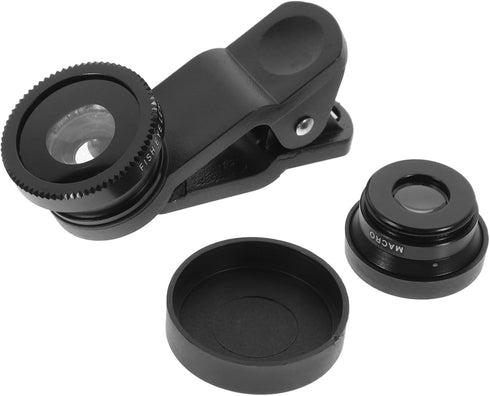 ARTIBETTER 1Set Phone Camera Lens Macro Wide Angle Fisheye Lens Kit for Mobile