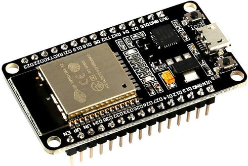 ESP-WROOM-32 ESP32 ESP-32S Development Board, 2.4GHz Dual-Mode WiFi + Bluetooth, Compatible with Arduino IDE (3PCS)
