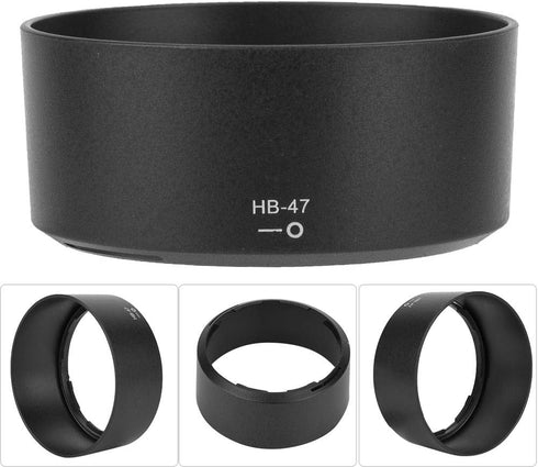 HB 47 ABS Camera Lens Hood Replacement for Nikon AF S 50mm f/1.4G Lens, Black