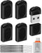 EASTBULL 8GB Small Flash Drives 5 Pack USB2.0 Mini USB Drive with a