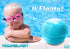 Pyle Portable Waterproof Floating Pool Speaker - Outdoor Wireless Bluetooth Rechargeable Battery Powered Shower Speaker