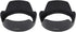 2PCS Camera Lens Hood EW-83H for Canon EF 24-105mm f/4L is USM Lens, Black Plastic Mount
