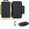 16 Slots Micro SD Card Holder, Micro SD Card Case Organizer with Carabiner, Water-Resistant