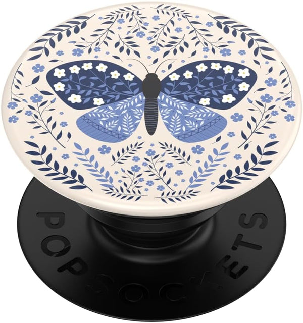 PopSockets Plant-Based Phone Grip with Expanding Kickstand, Eco-Friendly Boho Butterfly Design