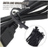 12pcs Silicone Cable Organizers Headphone Cord Keepers USB Cable Winders for Desk Nightstand Office Tangle Management