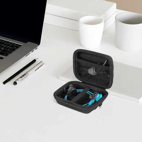 Hard Shell Storage Case for Audio-Technica, JBL, Panasonic, Beats, Sennheiser, Sony, Durable EVA Earphone Case with