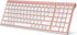 iClever BK10 Bluetooth Keyboard, Multi Device Rechargeable Keyboard with Number Pad, Ergonomic Design for iPad, iPhone,