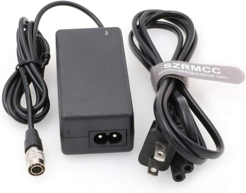 SZRMCC 12V 2A Hirose 4 Pin Male AC DC Power Adapter for Sound Devices 688 644 633 702T Zoom F4 F8 ZAXCOM