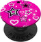 McBling Aesthetic Trashy Y2K Stars Heart Pink Black Bimbo PopSockets Standard PopGrip
