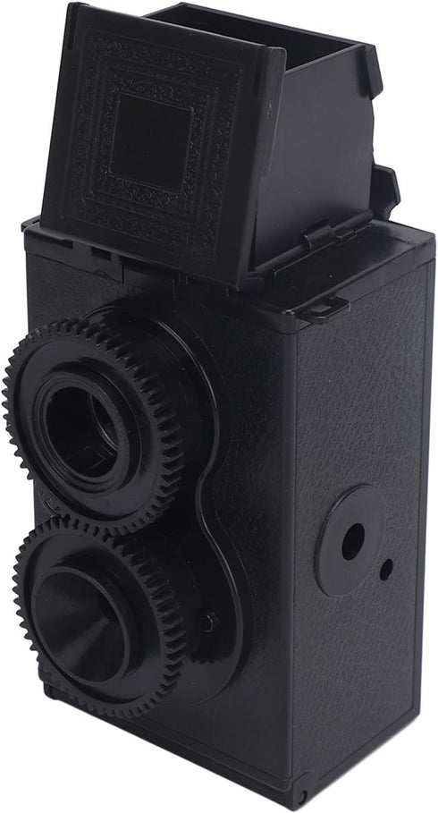 Vikye 35mm DIY Film Camera Kit, Reusable Build Your Own Camera with Waist Level Viewfinder and Dual Lens