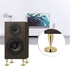 Socobeta 8 Pairs Copper Speaker Spike Set with Base Pad for Speaker Isolation Stand