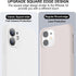 Vooii White iPhone 11 Case, Upgraded Liquid Silicone with Square Edges and Camera Protection for 6.1 inch