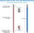 STYLUSLINK 5 Pack Stylus Pen for Touchscreen, Dual Fiber Stylus, High Sensitivity and Precision, Universal Stylus Pen
