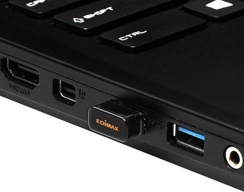 Edimax 2-in-1 Wi-Fi 4 802.11n N150 + Bluetooth Low Energy (BLE) 4.0 Combination Adapter for PC, Wireless Nano USB