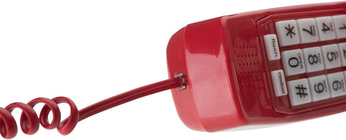 Phone Cord for Landline Phone - Tangle-Free Handset Curly Telephones Land Line Cord, Easy to Use + Excellent Sound