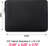 RAINYEAR 13 Inch Laptop Sleeve, Black, Water Resistant Padded Cover Bag for 2021 2022 MacBook 13.6" M2