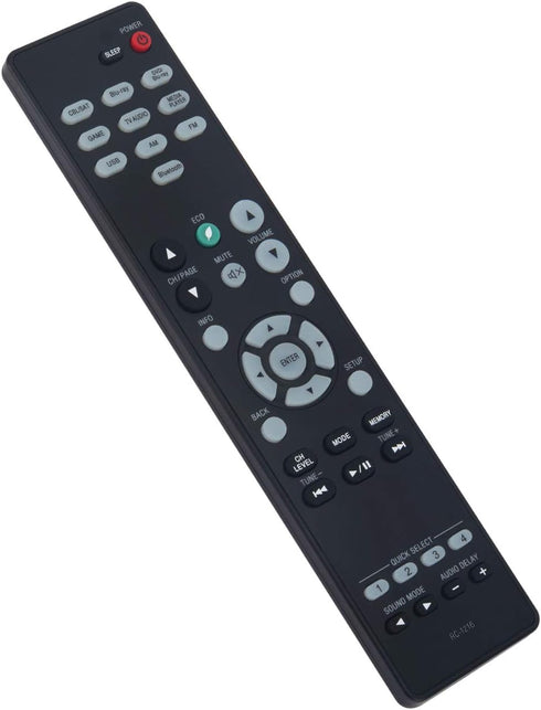 RC-1216 RC1216 Replacement Remote Control for Denon AV Surround Stereo Receiver Models AVR-S530BT, AVR-S540BT,
