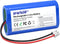 7.4V 2500mAh Li-ion Rechargeable Battery for Speaker, Remote Control Toy, Bluetooth Boom Box, Portable DVD Player