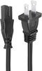 8.2ft Power Cord Replacement for NEC Projector - VT670 NP410 NP500 NP510 NP500W NP510W VT595 VT676 VT770