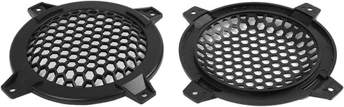 X AUTOHAUX 4pcs Grill Cover, 4" Mesh Protector for Car Speaker Woofer Subwoofer