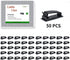 Cable Clips 50PCS, Self Adhesive Cable Management Clips, Cord Organizer Wire Clips for Home Office Car
