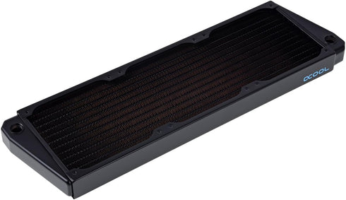 Alphacool 17264 Eiszapfen 16mm HardTube Compression Fitting - G1/4 Knurled Deep Black Water Cooling Fittings