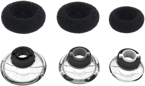 Rayker Eartips Ear Gel Replacement for Voyager Legend, Noise Isolation Silicone Tips, S/M/L Size Included, 3 Pcs
