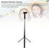 Luqeeg 360 2 All in One Phone Selfie Stick, Degree Rotating Extendable Selfie Stick Tripod with Remote & Lights, Ideal