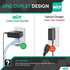 HKY AC Charger for Netgear Arlo Pro Base Station VMB4000, VMB-4000, CM500, VMB3000, Cameras System.