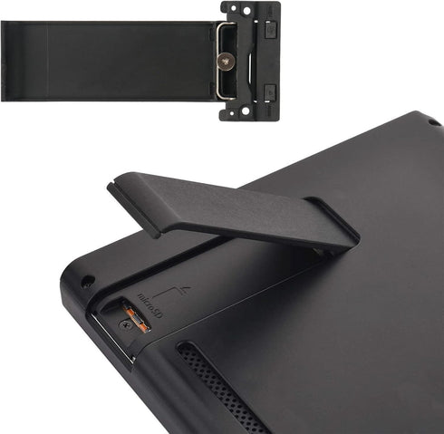 Kickstand Stand Replacement Repair Parts Back Shell Holder Back Bracket Repair Tool Kit Compatible with Switch Console, Transparent Storage Box Included
