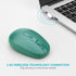Rii Wireless Mouse RM700 2.4G Silent Mouse, Computer Mouse with USB Nano Receiver for Laptop, PC, Mac, Chromebook