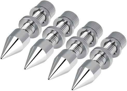 4 Pcs Speaker Spike Isolation Spikes, HiFi Speaker Shockproof Cone Base Pads for Speaker Frame