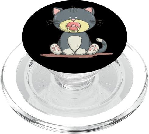 Pacifier Cat Outfit Cute Baby Cat Pacifier Costume for Boys and Girls PopSockets PopGrip for