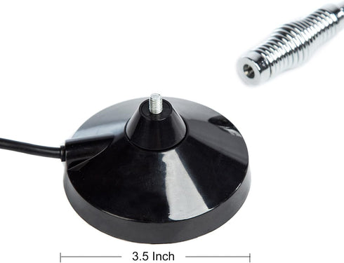 LUITON 28 inch 27 CB Antenna Mhz CB Radio Antenna Full Kit with Heavy Duty Magnet Mount Mobile/Car Radio Antenna