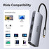 USB C Docking Station Dual Displayport, Selore Laptop Docking Station with Dual Monitor, USB C Hub with 2 DP, HDMI,