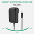 Hyper Tough AC Adapter Charger for AP00979J 44216 AQ70008G 4.8-Volt Cordless Screwdriver