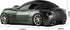 elec Space Cool Sport Car Shape Wireless Mouse - 2.4GHz Optical Cordless Mice with USB Receiver, 1600DPI