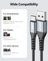 SUNGUY USB to USB C Cable 1.5FT, 10Pack USB A to USB C Charger Cord, 3A Fast Charging for iPhone/Samsung