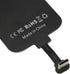Wireless Charging Receiver, Type C 2000mA Wireless Charger Receiver for Galaxy A40 A20E, Thin Wireless Charging Adapter