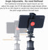 ULANZI ST-06 Camera Hot Shoe Phone Holder, Flexible Tripod Mount Adapter with Cold Shoe for Microphone LED Light